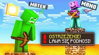 PODŁOGA TO LAWA w Minecraft