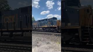 CSX M368-20 Manifest Mixed Freight Train from Greenwich, Ohio 7/20/2024 #csx #train #railroad #short