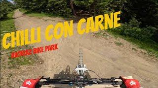 Full run on Chilli Con Carne at Avoriaz Bike Park @BikeMorzineDotCom #mtb #dhmtb #mtbjumps  #jump