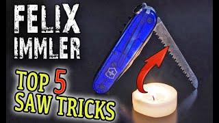 5 Tricks how to increase the Wood Saw performance - Victorinox Swiss Army Knife Tips & Tricks