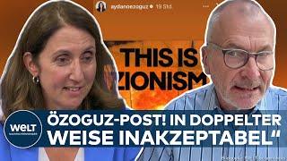 KRIEG IN NAHOST: Zionism-Post! Bundestagsvizepräsidentin Aydan Özoğuz disqualifiziert sich selbst