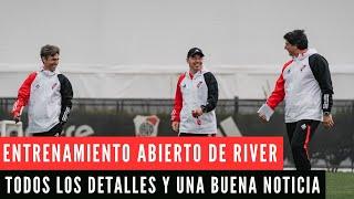 Entrenamiento abierto en el River Camp: te muestro todos los detalles