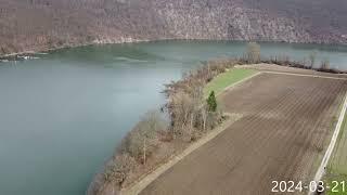 Edersee im Märtz 2024 #abenteuer #4k #dji #djimini2 #drohnenaufnahmen #hessen #flight