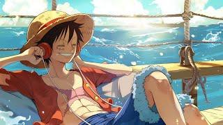 Luffy One Piece Playlist ‍️ lofi hip hop radio - beats to sleep/chill to  Cidre Guild ️