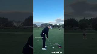 김민솔프로 깔끔한 웨지샷~ #golf #golfswing #골프 #골프스윙 #골프연습 #김민솔프로