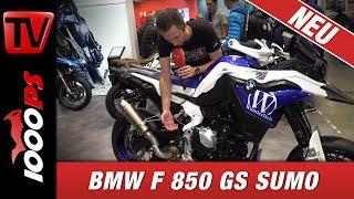 850ccm Supermoto - BMW F 850 GS Sumo - Wunderlich baut um