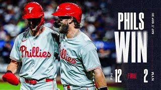 Phillies vs. Mets Game Highlights (9/20/24) | MLB Highlights