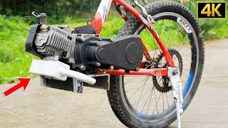 Amazing idea! He built a bicycle that runs at lightning speed | HTN Creativity