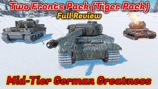 Two Fronts Pack Review - Tiger Pack - Should You Buy It? Best Pack EVER? [War Thunder]