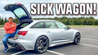 The 2025 Audi RS 6 Avant Is The Best Looking Wagon You Can Buy!