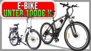 E-BIKE Kaufberatung  TOP 5 Pedelec Unter 1000€ Test