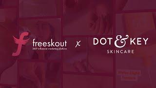 Dot & Key Influencer Marketing Campaign | A Case Study in Success | Freeskout | India | 2023