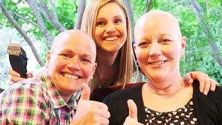 SISTERS STICK IT TO CANCER