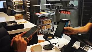 Paying at McDonald's with #Bitcoin    in Lugano, Switzerland