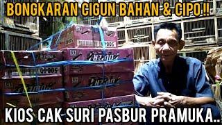 bongkaran cigun bahan & cipo!! kios cak suri.. pasbur pramuka..