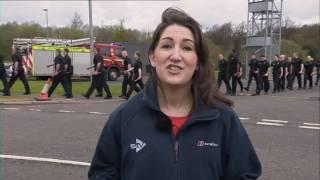 The Scottish Fire and Rescue Service hire a record 101 firefighters - STV News Report