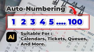 STOP Wasting Time! Automate Numbering with This Illustrator Script