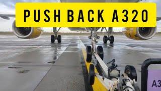 VUELING AIRBUS A320 PUSH BACK AND ENGINE START | PARIS-ORLY | LFPO