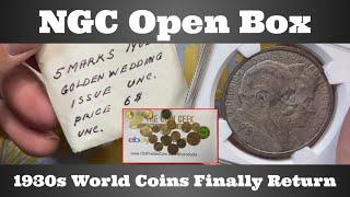 NGC Open Box - 1930s World & "Condition Dilemma" Coins Finally Return - How Did They Grade?