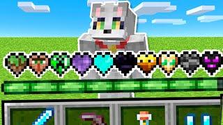 Paso Minecraft PERO con NUEVOS CORAZONES 