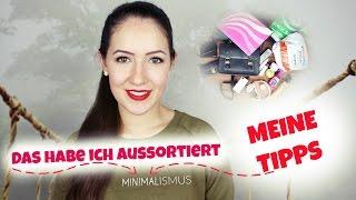 MINIMALISMUS TIPPS ZUM AUSSORTIEREN  + coole Upcycling Idee ! | #minimalistischer mit Diie Jule