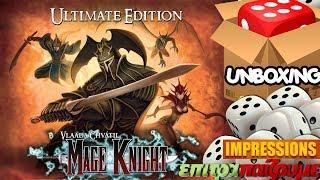 Mage Knight Ultimate Edition  - Unboxing & Impressions by Epitrapaizoume.gr