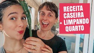 Rotina em Casa! Faxinando a Casa + Hidratação no Cabelo | Stephanie Garcia