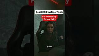 Best CSS Developer Tools For Increasing Productivity | #css #programming #shorts #coding #ai