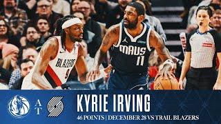 Kyrie Irving (46 Points) Highlights vs. Trail Blazers | December 28, 2024