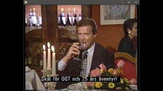 TV - SVT program1987 - James Bond 25 år - Host Roger Moore