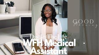 Day In The Life | WFH Medical Assistant: How I Search Jobs on LinkedIn, Processing Charts + More