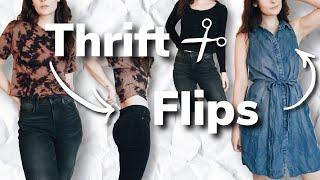 Thrift Flips to make clothes fit better | 4 easy alterations