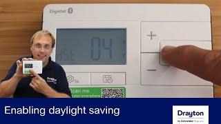 The Drayton Digistat - How to Set Up Daylight Saving Time on Your Drayton Digistat! 