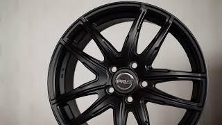 ProLine Wheels VX100 in black matt - Markante Doppelspeiche für jeden Tag