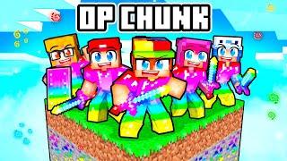 Surviving One OP Chunk in Minecraft!