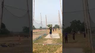 Huge sixover #145+ kmph #arm ball #shorts