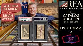 Ultra-Rare 1916 Babe Ruth Rookie Card & More | REA 2024 Fall Auction Livestream