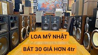 Loa Mỹ - Nhật Bãi Bát 30 Các Bon Giá Chỉ Hơn 4Tr | Loa Bãi Nhật | Loa Nhật Bãi Xịn Tại Hà Nội