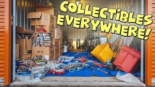 FINDING COLLECTIBLES IN THIS $1600 ABANDONED STORAGE UNIT!