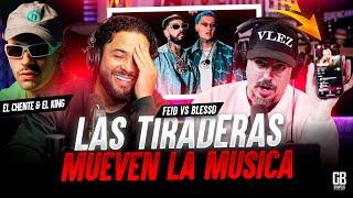 BLESSD VS FEID, ANUEL VS FARRUKO LAS TIRAERAS MUEVEN LA INDUSTRIA - EL CHENTE & EL KING