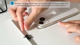 SPARIN A30 Camera Lens Protector Installation Video