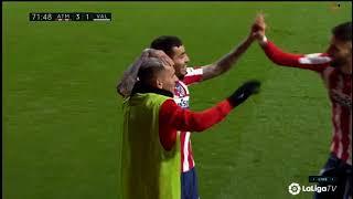 Angel Correa goal vs Valencia - Athletico Madrid 3-1 Valencia | LaLiga 24/01/2021