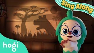 Making Shadow Puppet | Sing Along with Pinkfong & Hogi | Kids Nursery Rhymes | Play with Hogi