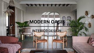 Modern Oasis l 4 BHK Bangalore Apartment Interior Design l Architecture Saga