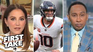 FIRST TAKE | Bo Nix is ROTY over Jayden Daniels! - Kay Adams on Broncos QB’s impressive recent play