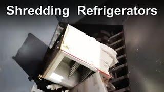 Refrigerator Shredding System | Home Appliances Recycling Plant