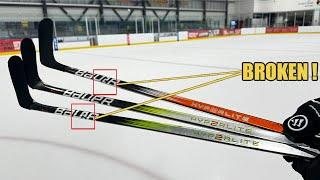 Refurbished vs retail Hyperlite 2 test - How does a repaired hockey stick feels & performs