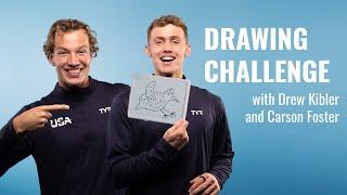 Drew Kibler and Carson Foster Take On a Drawing Challenge!