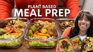 Healthy plant-based MEAL PREP | High protein breakfast, lunch, and dinner recipe ideas