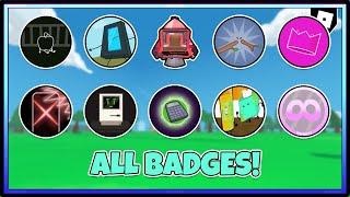 HOW TO GET ALL 27 BADGES in Inanimate Insanity World | ROBLOX